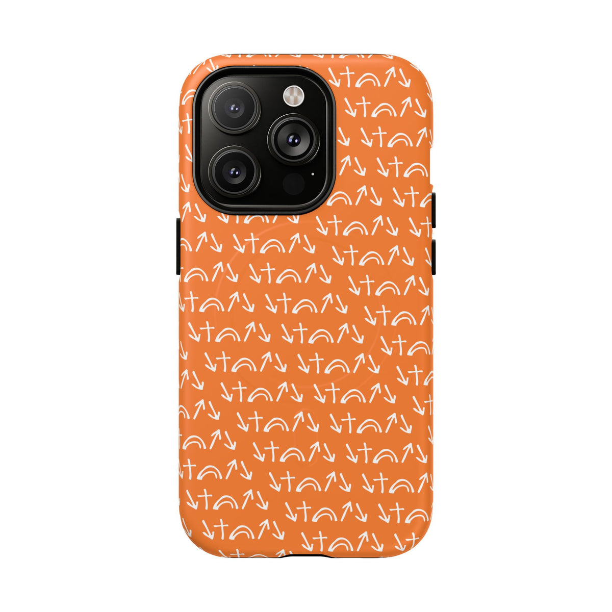 Gospel Symbols iPhone Case - Orange - New iPhone 17 Cases Available!!!