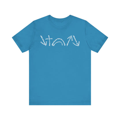Gospel Symbols T-Shirt - White Text - Adult