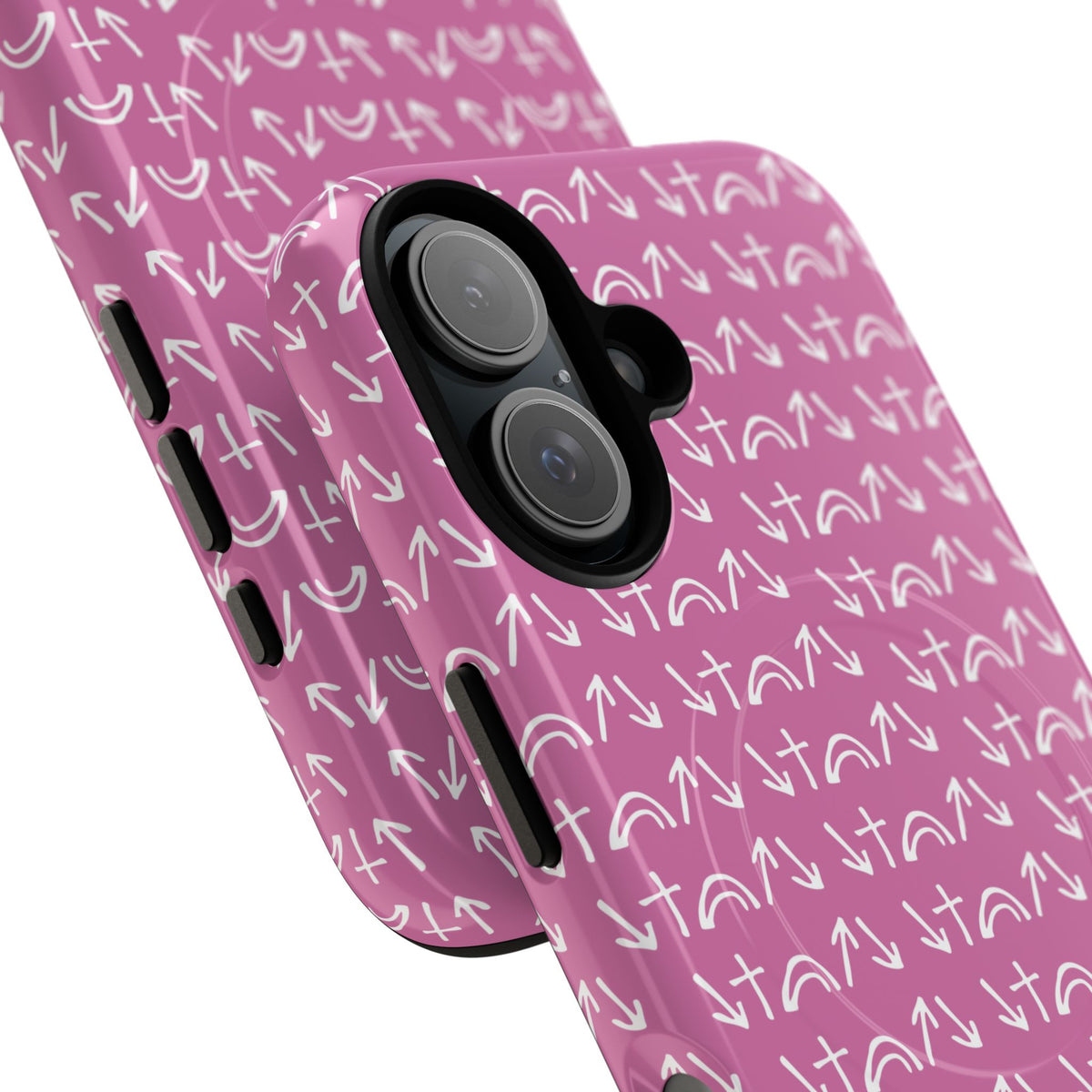 Gospel Symbols iPhone Case - Pink - New iPhone 17 Cases Available!!!