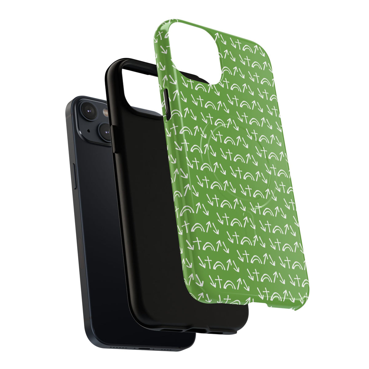 Gospel Symbols iPhone Case - Green - New iPhone 17 Cases Available!!!