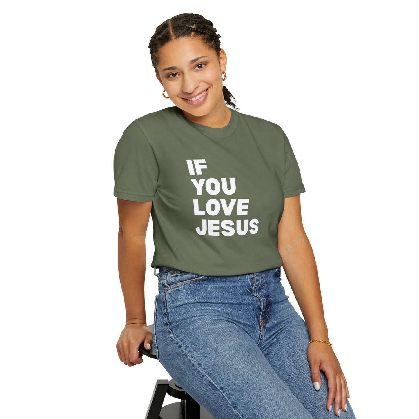 If You Love Jesus, Clap Yo Hands - T-Shirt - Adult
