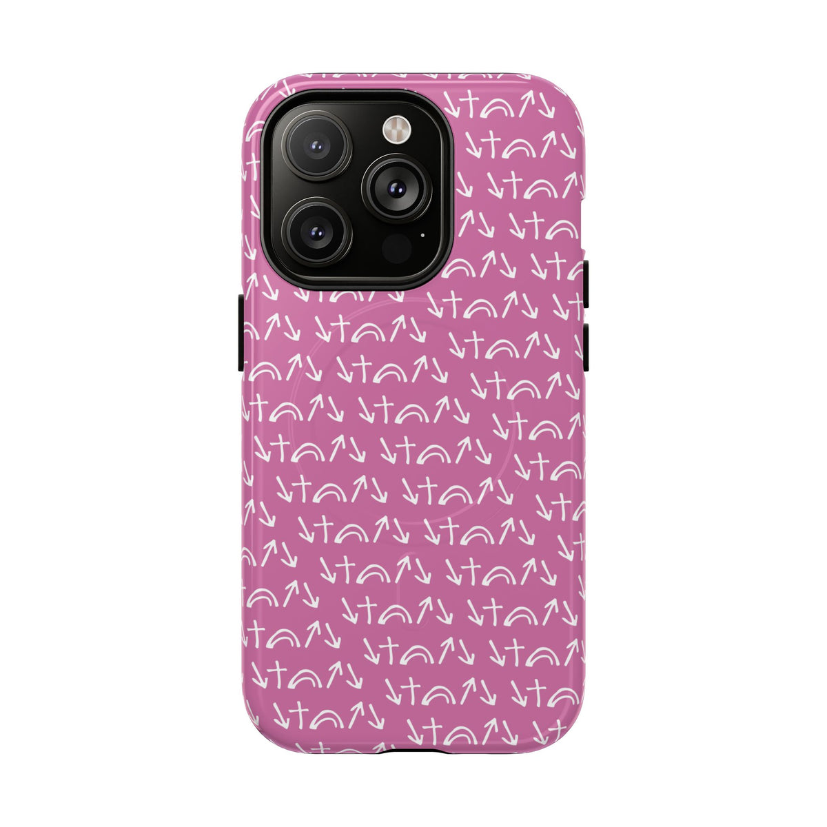 Gospel Symbols iPhone Case - Pink - New iPhone 17 Cases Available!!!