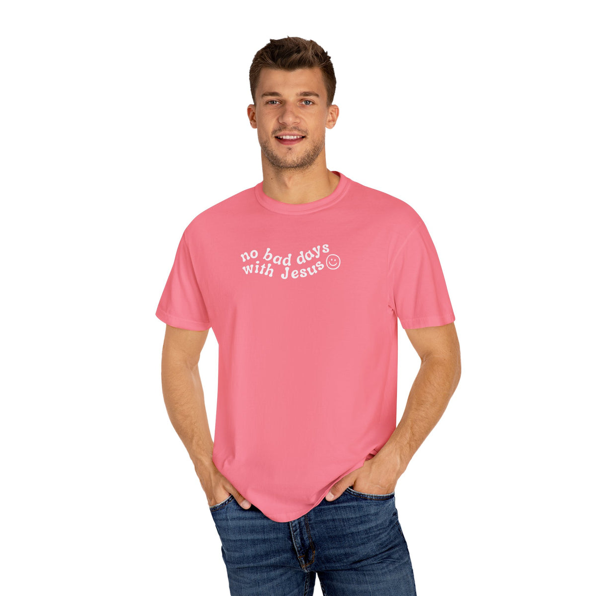 No Bad Says With Jesus - T-Shirt - Adult