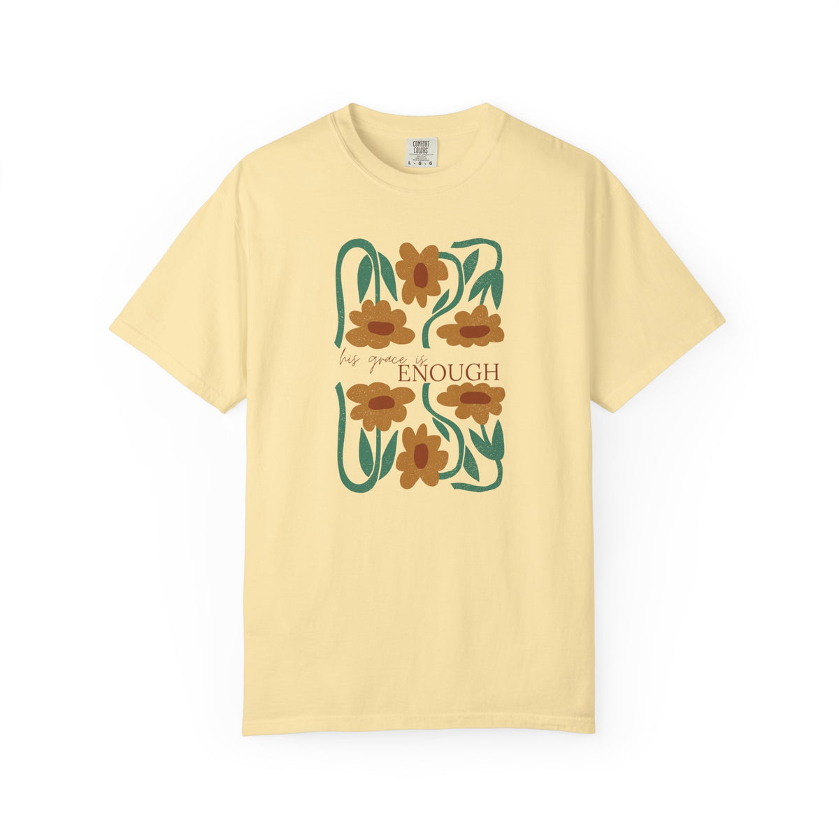 His Grace is Enough - Boho - T-Shirt - Adult