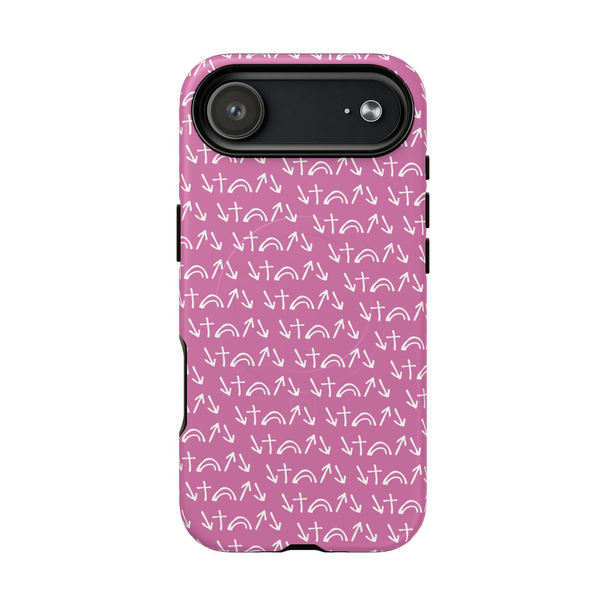 Gospel Symbols iPhone Case - Pink - New iPhone 17 Cases Available!!!