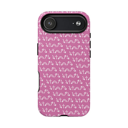 Gospel Symbols iPhone Case - Pink - New iPhone 17 Cases Available!!!