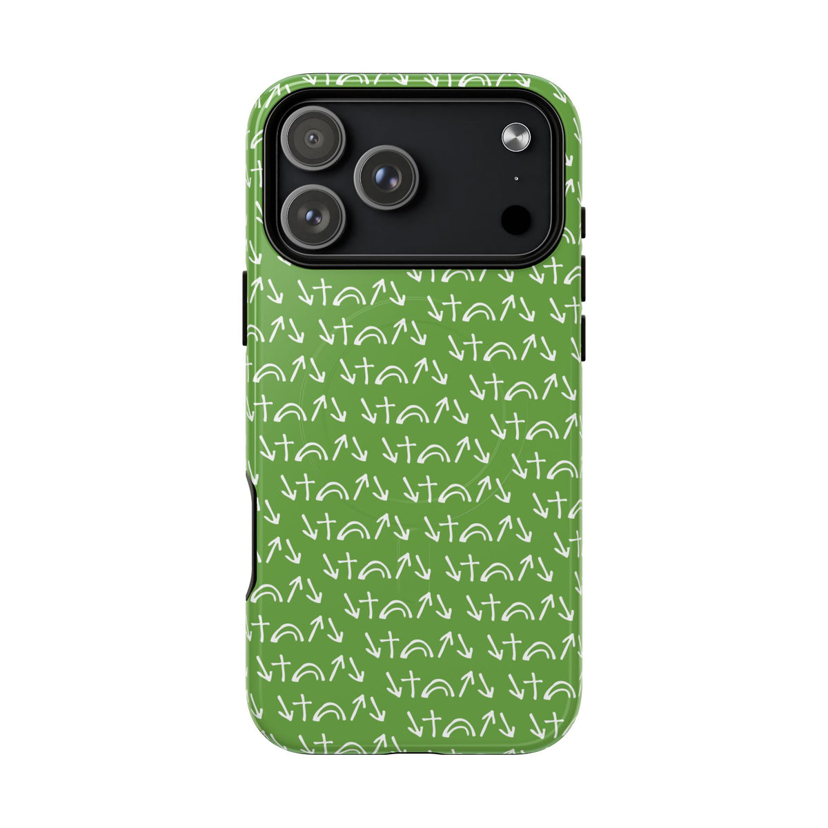 Gospel Symbols iPhone Case - Green - New iPhone 17 Cases Available!!!