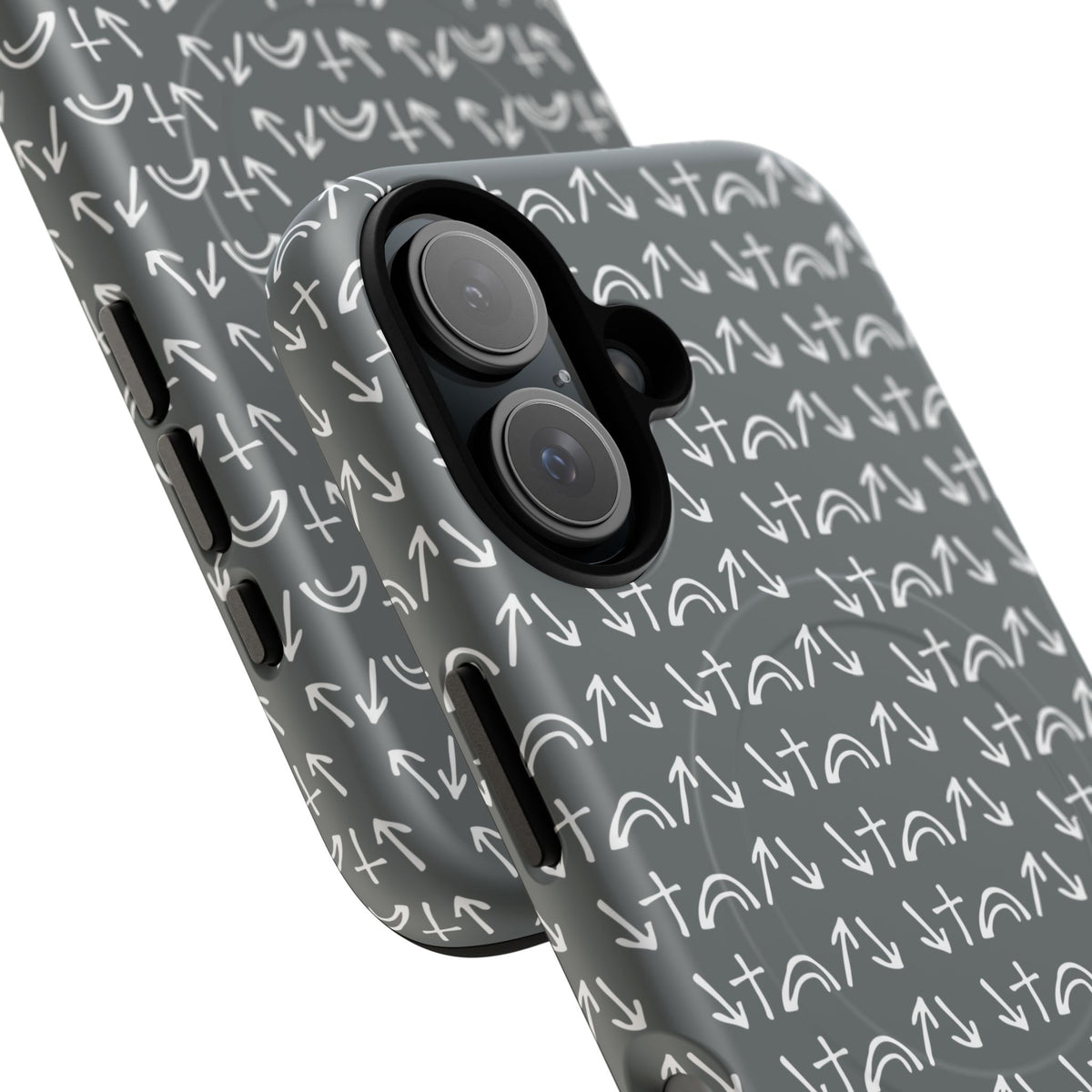 Gospel Symbols iPhone Case - Grey - New iPhone 17 Cases Available!!!