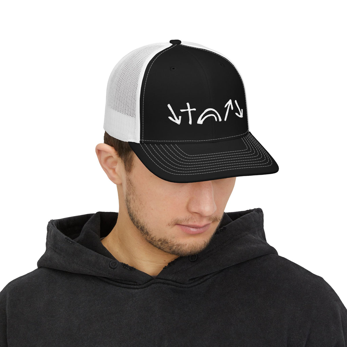 Gospel Symbols Snapback Trucker Hat - Richardson 112