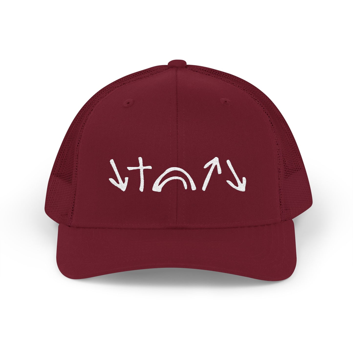 Gospel Symbols Snapback Trucker Hat - Richardson 112