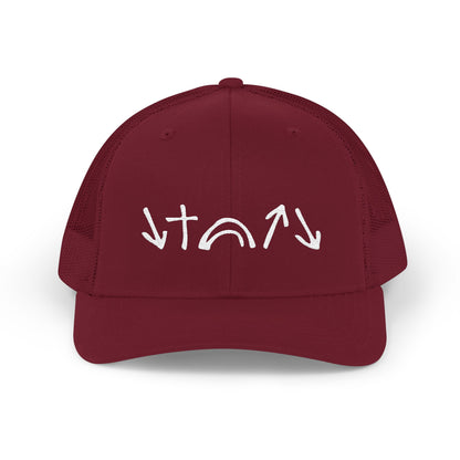 Gospel Symbols Snapback Trucker Hat - Richardson 112