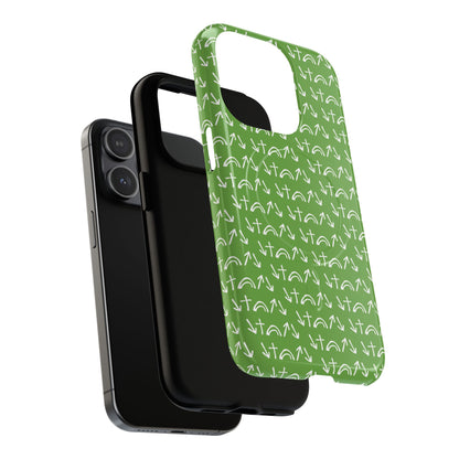 Gospel Symbols iPhone Case - Green - New iPhone 17 Cases Available!!!