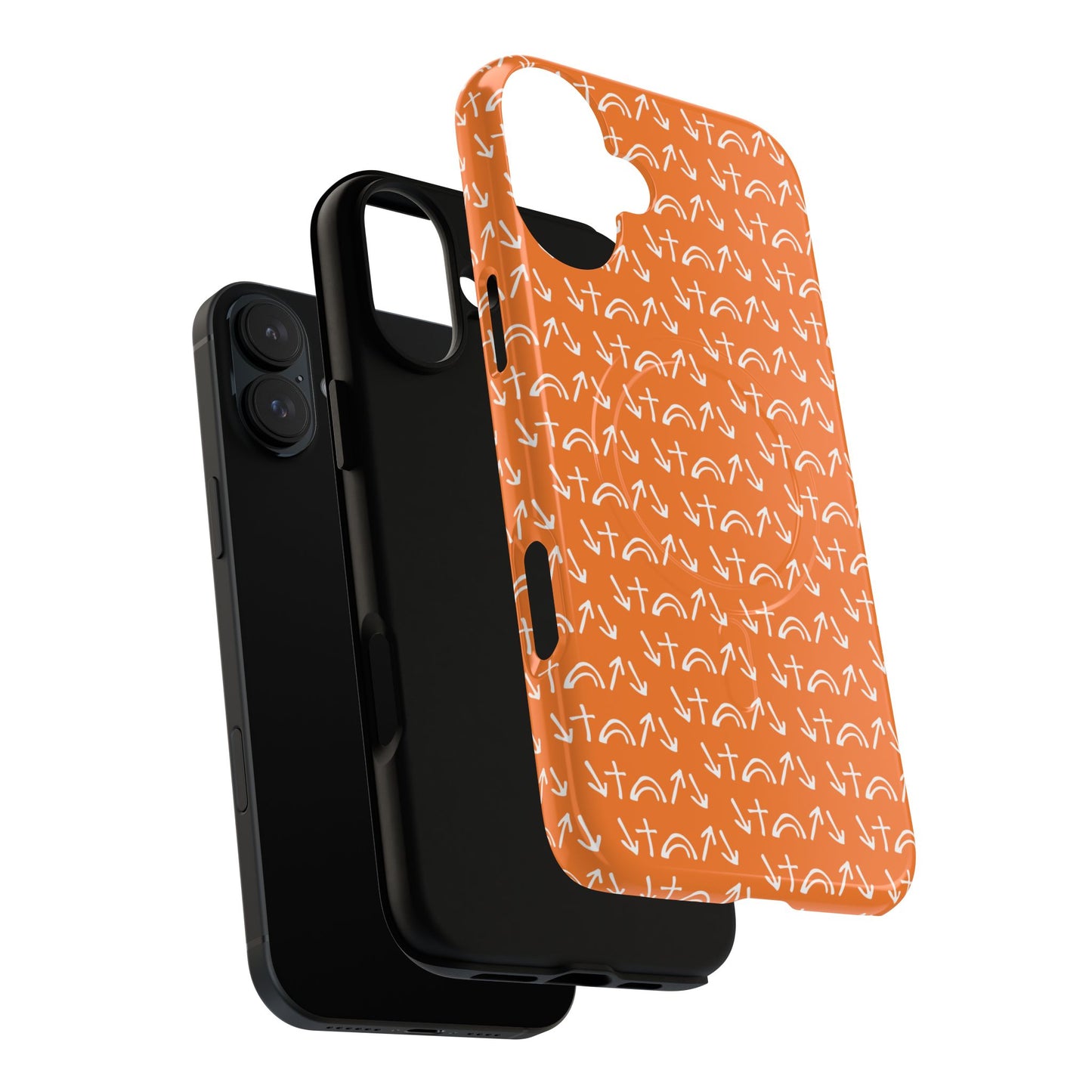 Gospel Symbols iPhone Case - Orange - New iPhone 17 Cases Available!!!