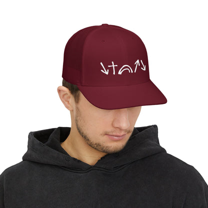 Gospel Symbols Snapback Trucker Hat - Richardson 112