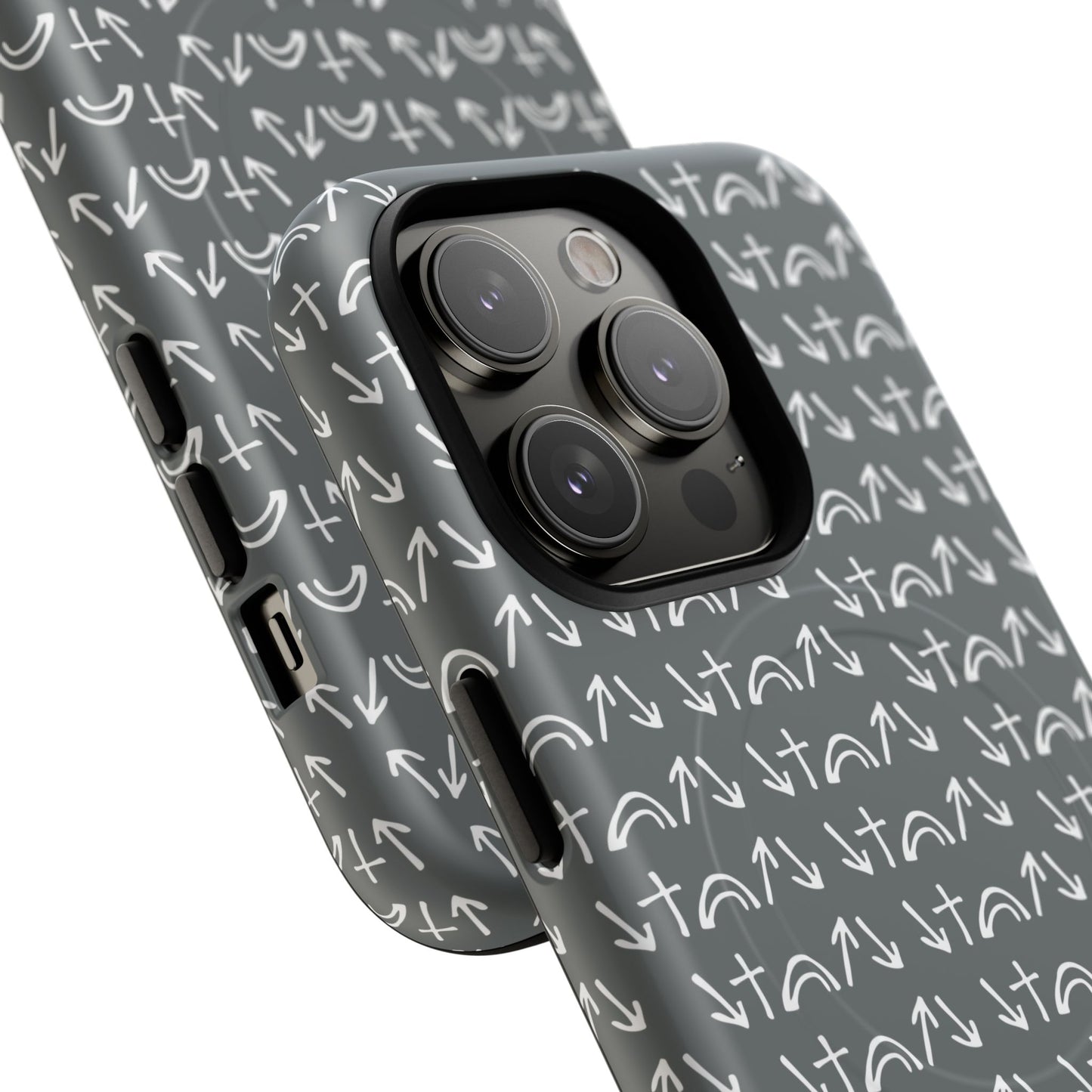 Gospel Symbols iPhone Case - Grey - New iPhone 17 Cases Available!!!