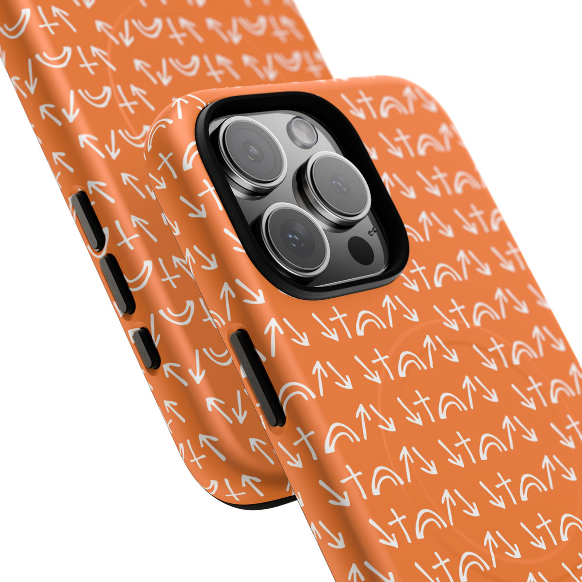 Gospel Symbols iPhone Case - Orange - New iPhone 17 Cases Available!!!