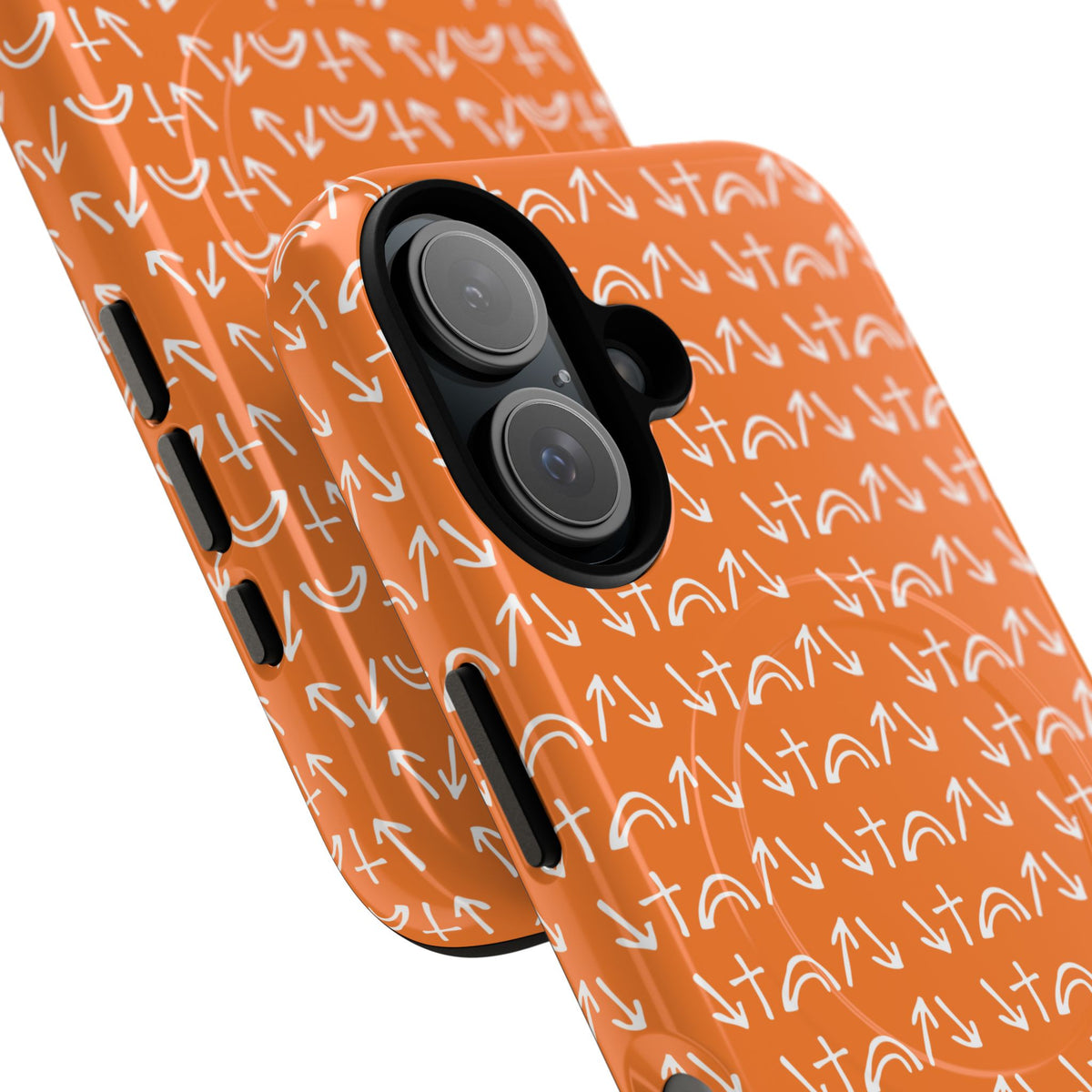 Gospel Symbols iPhone Case - Orange - New iPhone 17 Cases Available!!!