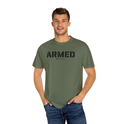 ARMED - T-Shirt - Comfort Color - Adult