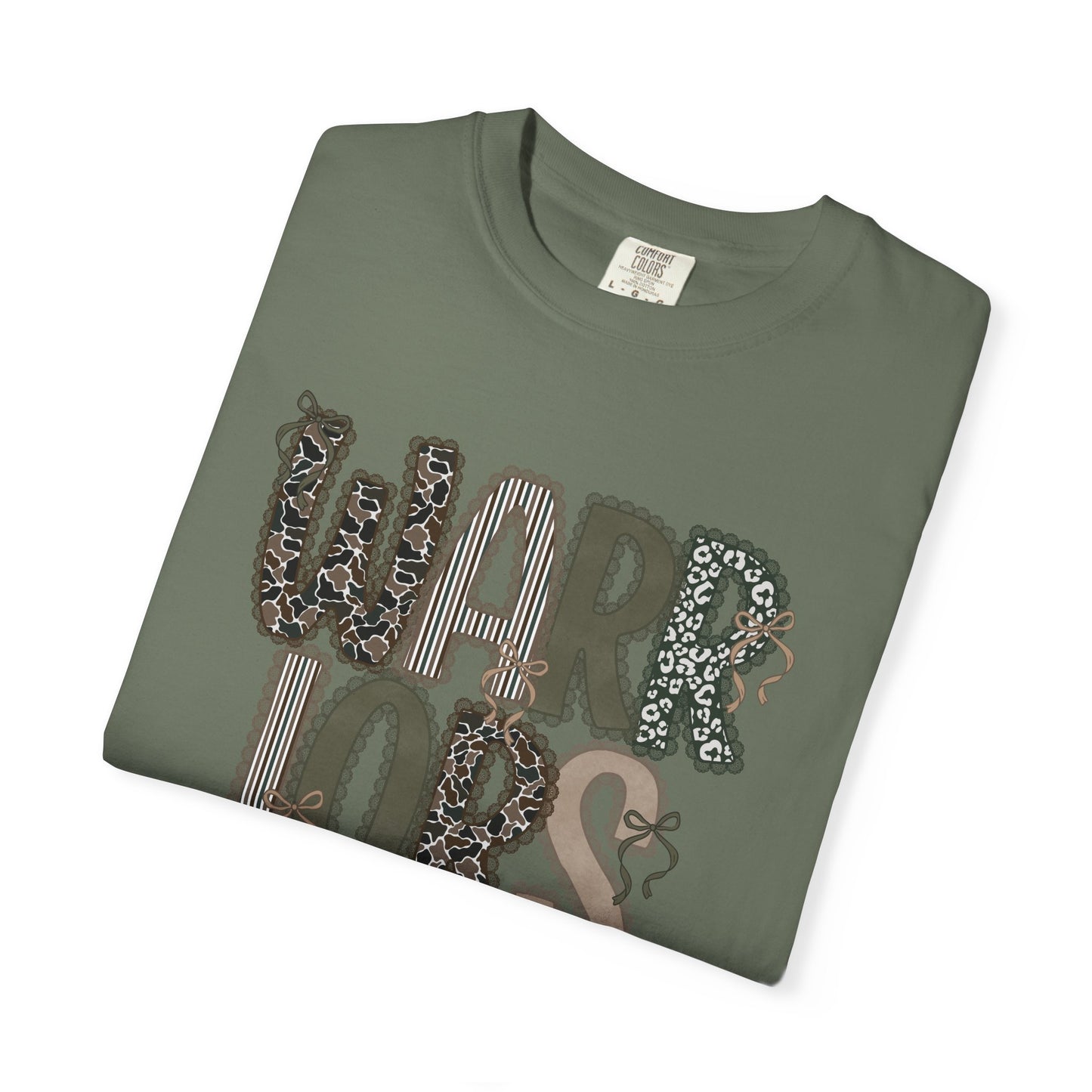 Honey Grove Warriors Cutesy Camo Graphic T-Shirt