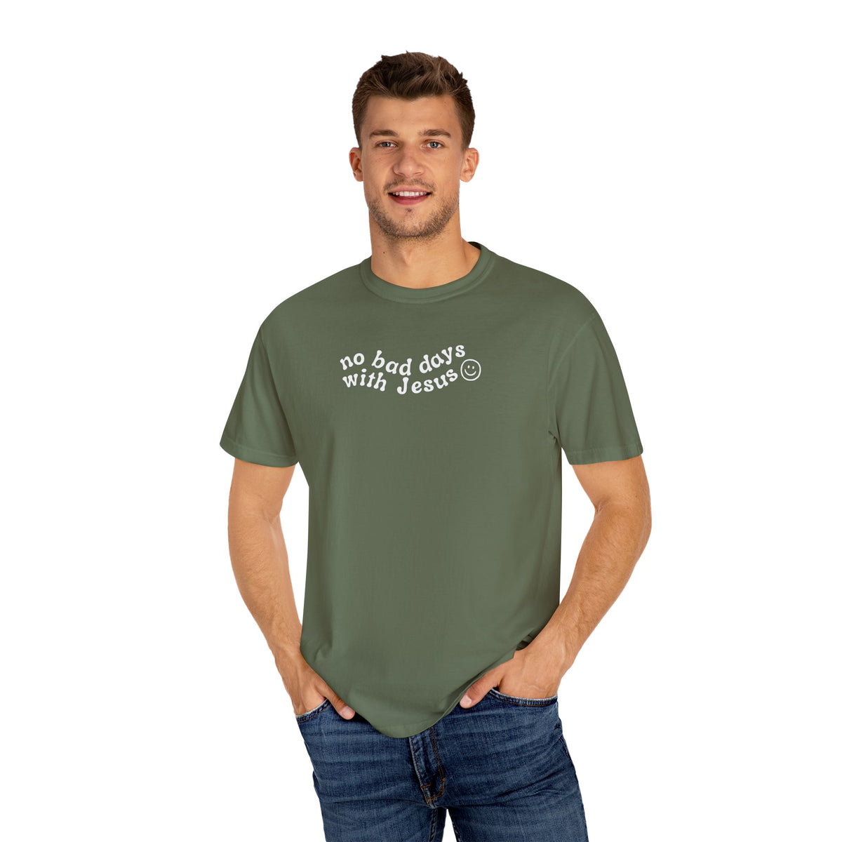 No Bad Says With Jesus - T-Shirt - Adult