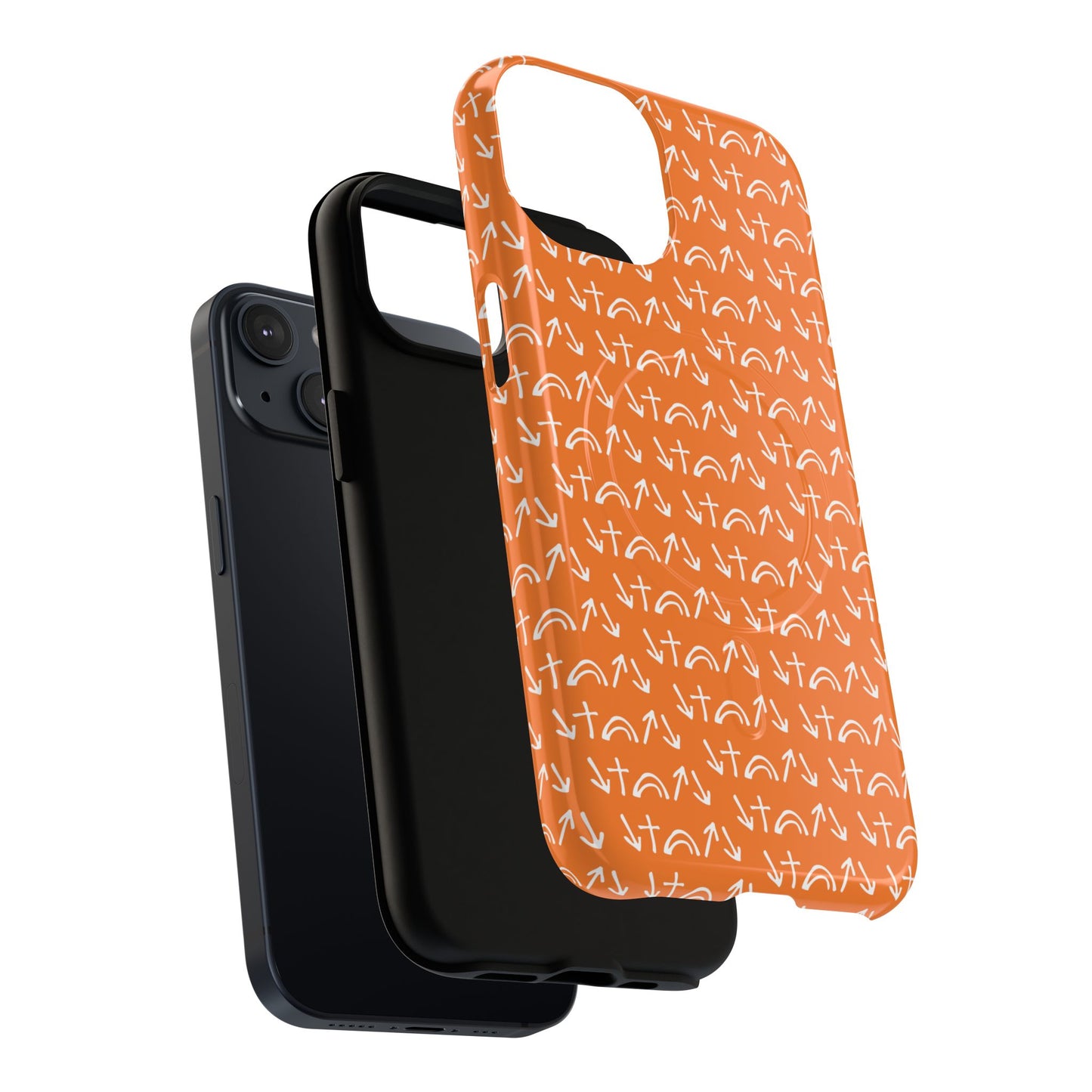 Gospel Symbols iPhone Case - Orange - New iPhone 17 Cases Available!!!