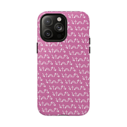 Gospel Symbols iPhone Case - Pink - New iPhone 17 Cases Available!!!