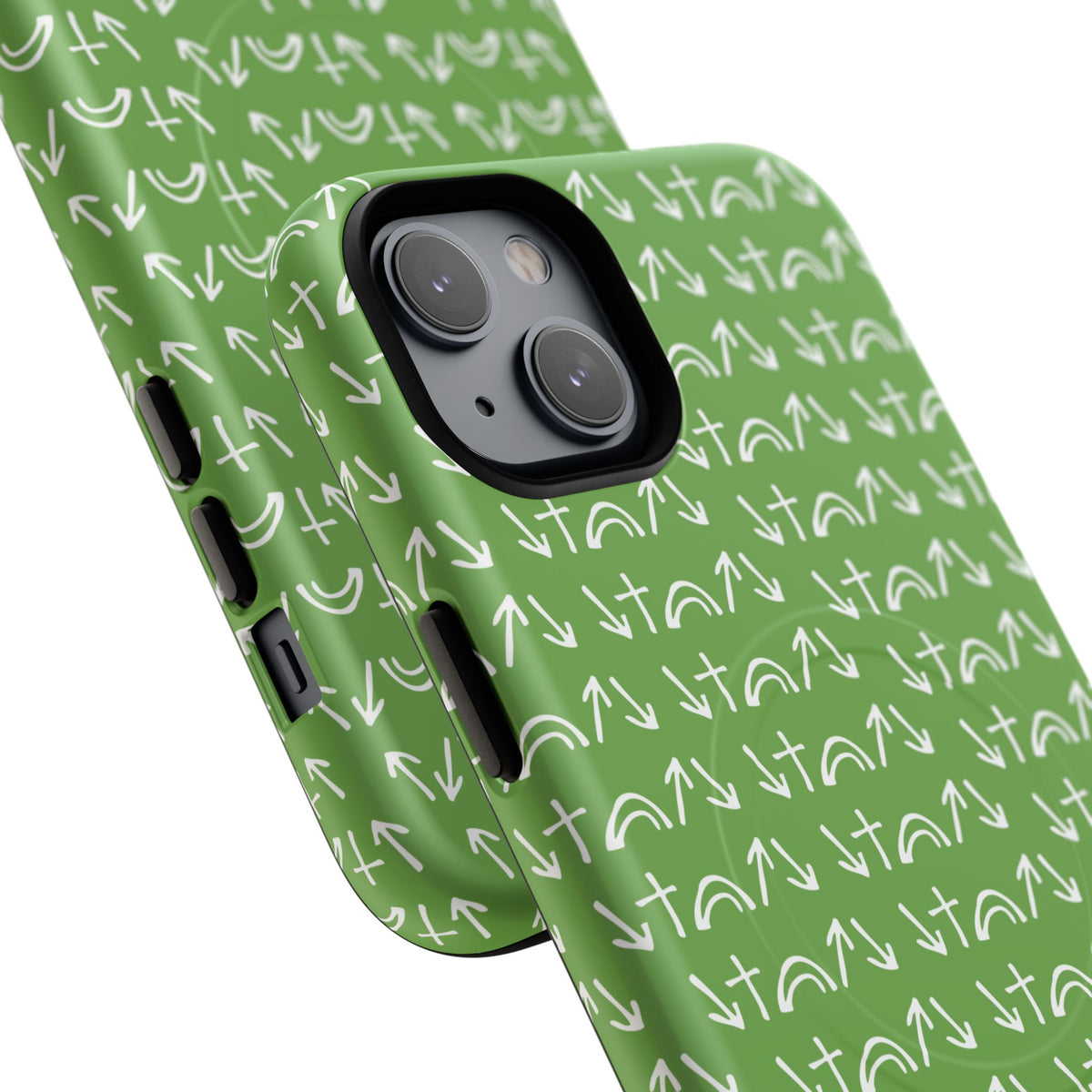 Gospel Symbols iPhone Case - Green - New iPhone 17 Cases Available!!!