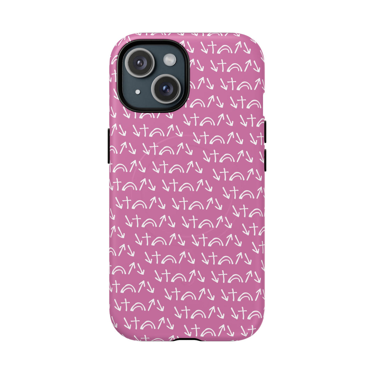 Gospel Symbols iPhone Case - Pink - New iPhone 17 Cases Available!!!
