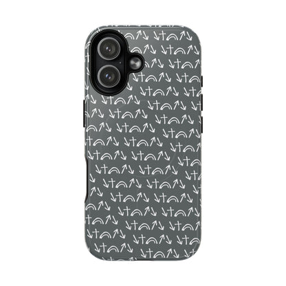 Gospel Symbols iPhone Case - Grey - New iPhone 17 Cases Available!!!