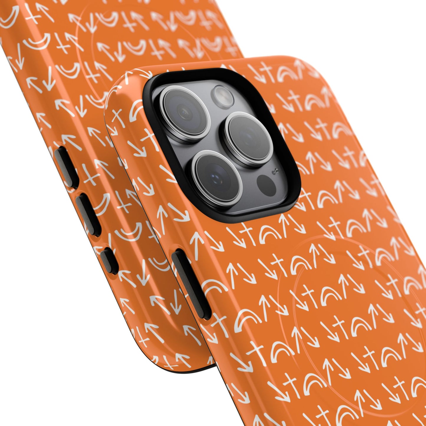 Gospel Symbols iPhone Case - Orange - New iPhone 17 Cases Available!!!