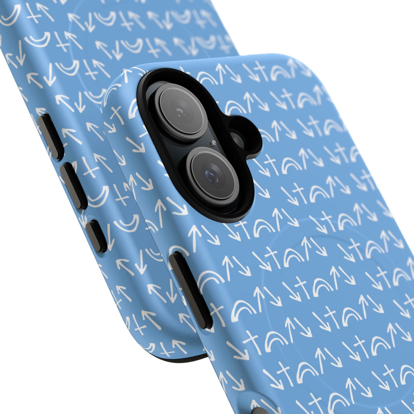 Gospel Symbols iPhone Case - Light Blue - New iPhone 17 Cases Available!!!