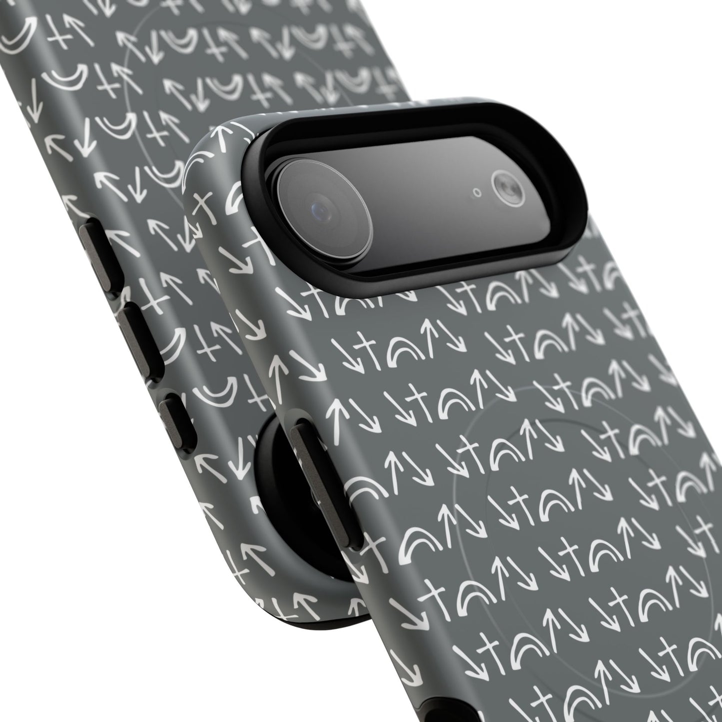 Gospel Symbols iPhone Case - Grey - New iPhone 17 Cases Available!!!