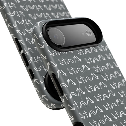 Gospel Symbols iPhone Case - Grey - New iPhone 17 Cases Available!!!