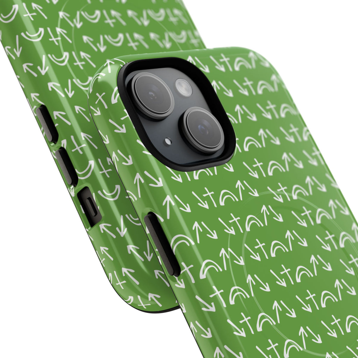 Gospel Symbols iPhone Case - Green - New iPhone 17 Cases Available!!!
