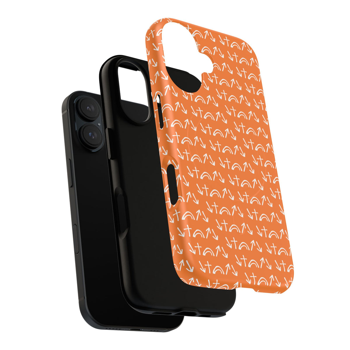 Gospel Symbols iPhone Case - Orange - New iPhone 17 Cases Available!!!