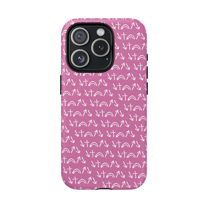 Gospel Symbols iPhone Case - Pink - New iPhone 17 Cases Available!!!