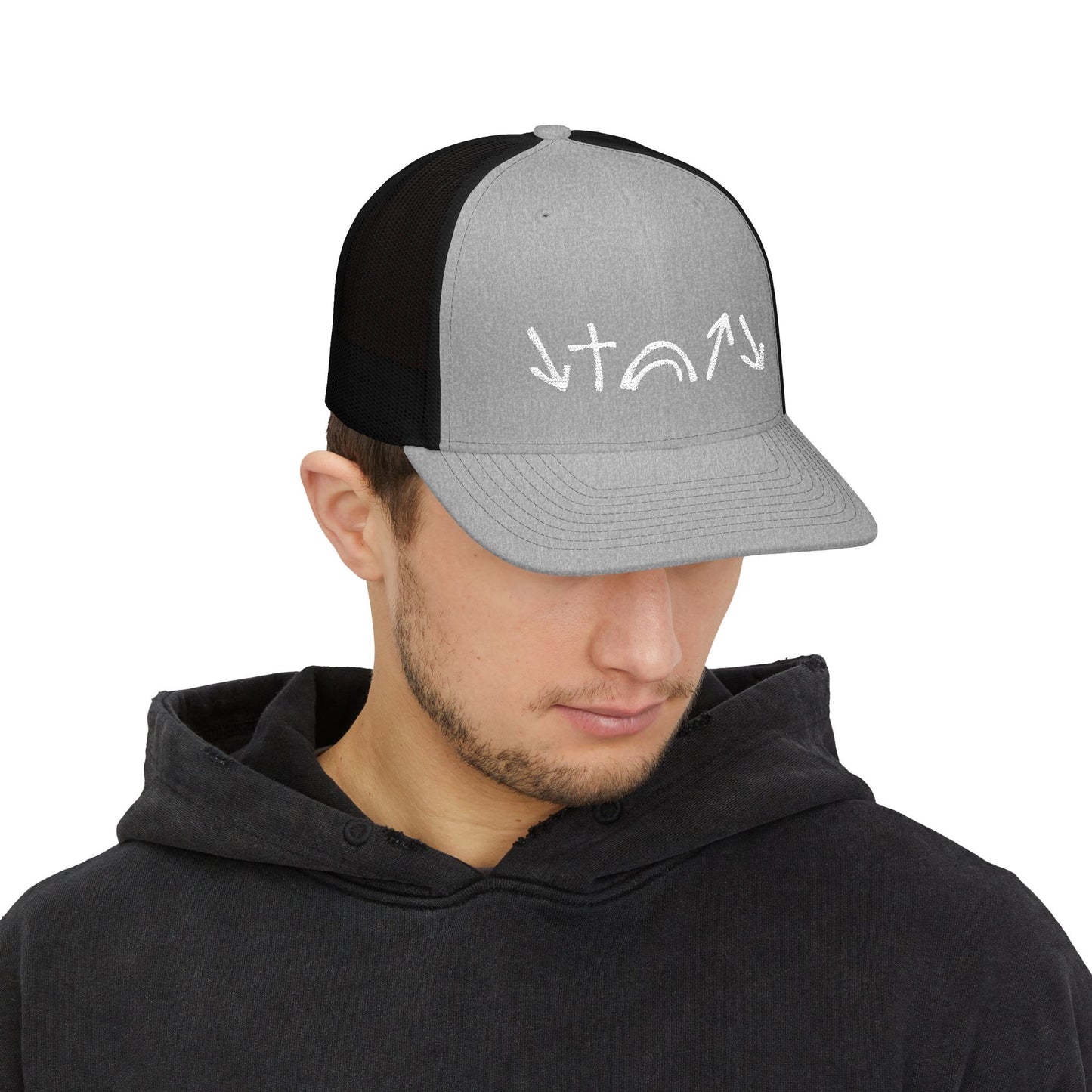 Gospel Symbols Snapback Trucker Hat - Richardson 112
