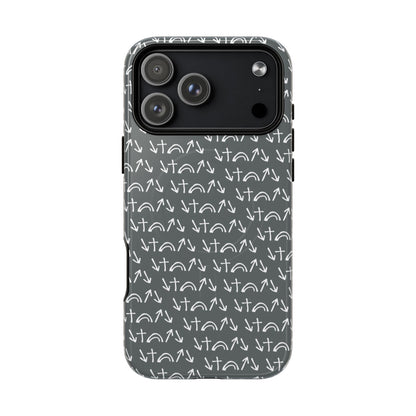 Gospel Symbols iPhone Case - Grey - New iPhone 17 Cases Available!!!