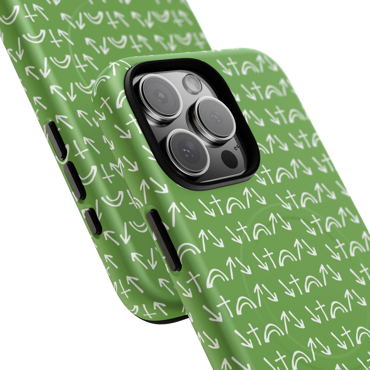 Gospel Symbols iPhone Case - Green - New iPhone 17 Cases Available!!!