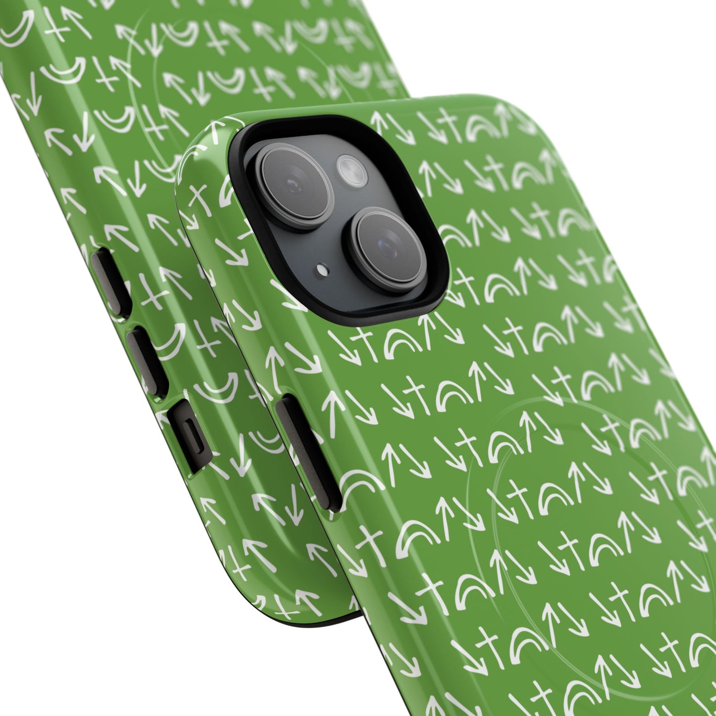 Gospel Symbols iPhone Case - Green - New iPhone 17 Cases Available!!!