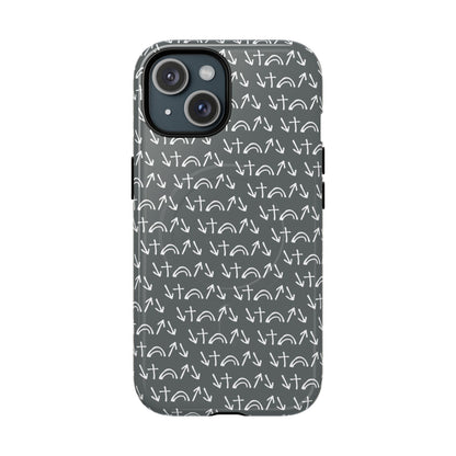 Gospel Symbols iPhone Case - Grey - New iPhone 17 Cases Available!!!