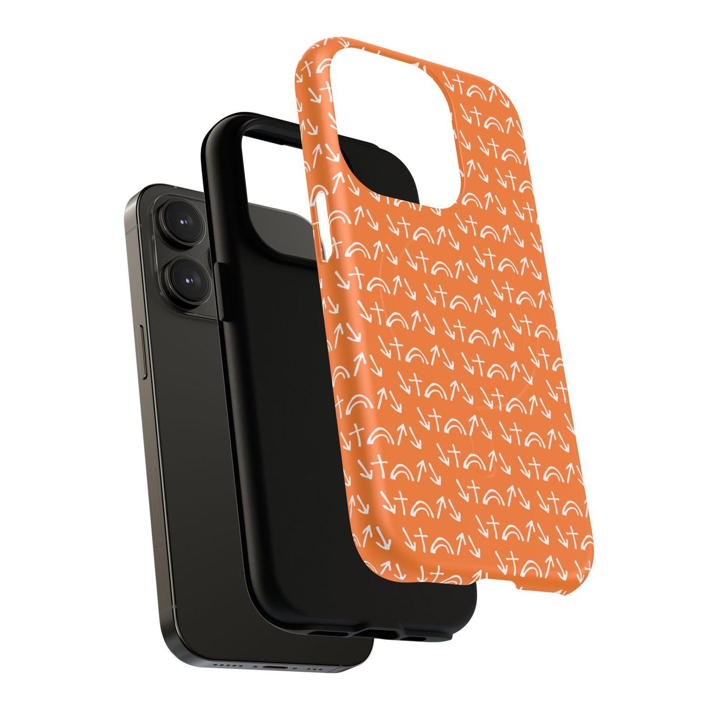 Gospel Symbols iPhone Case - Orange - New iPhone 17 Cases Available!!!