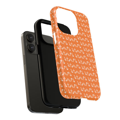 Gospel Symbols iPhone Case - Orange - New iPhone 17 Cases Available!!!