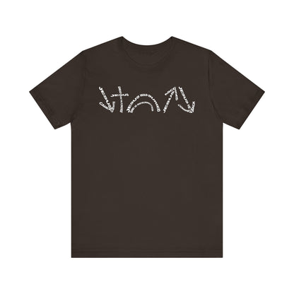 Gospel Symbols T-Shirt - White Text - Adult