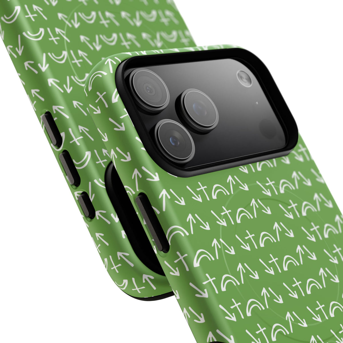 Gospel Symbols iPhone Case - Green - New iPhone 17 Cases Available!!!