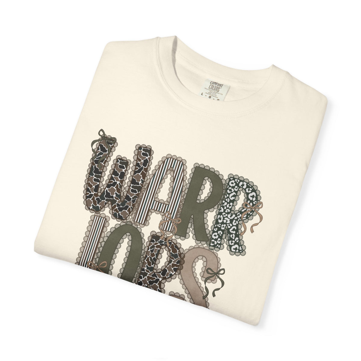 Honey Grove Warriors Cutesy Camo Graphic T-Shirt
