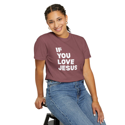 If You Love Jesus, Clap Yo Hands - T-Shirt - Adult
