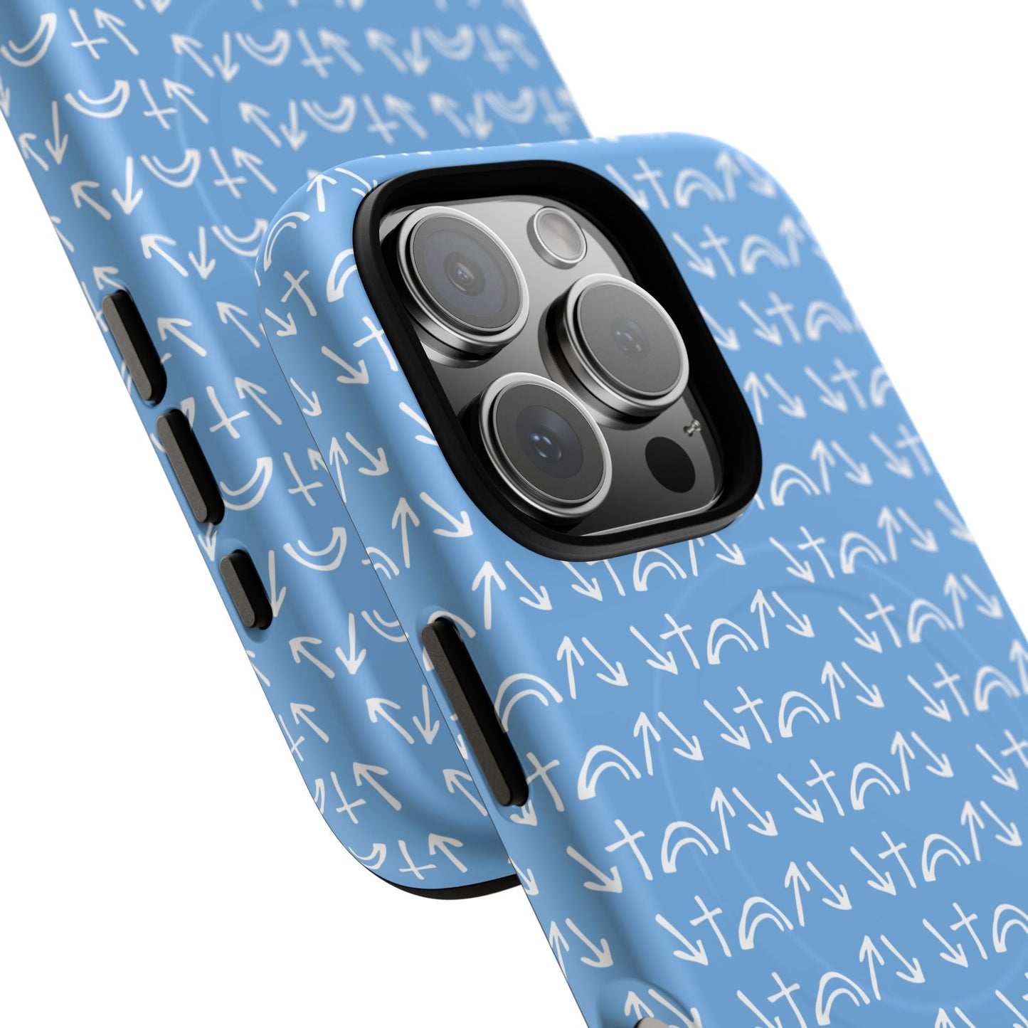 Gospel Symbols iPhone Case - Light Blue - New iPhone 17 Cases Available!!!