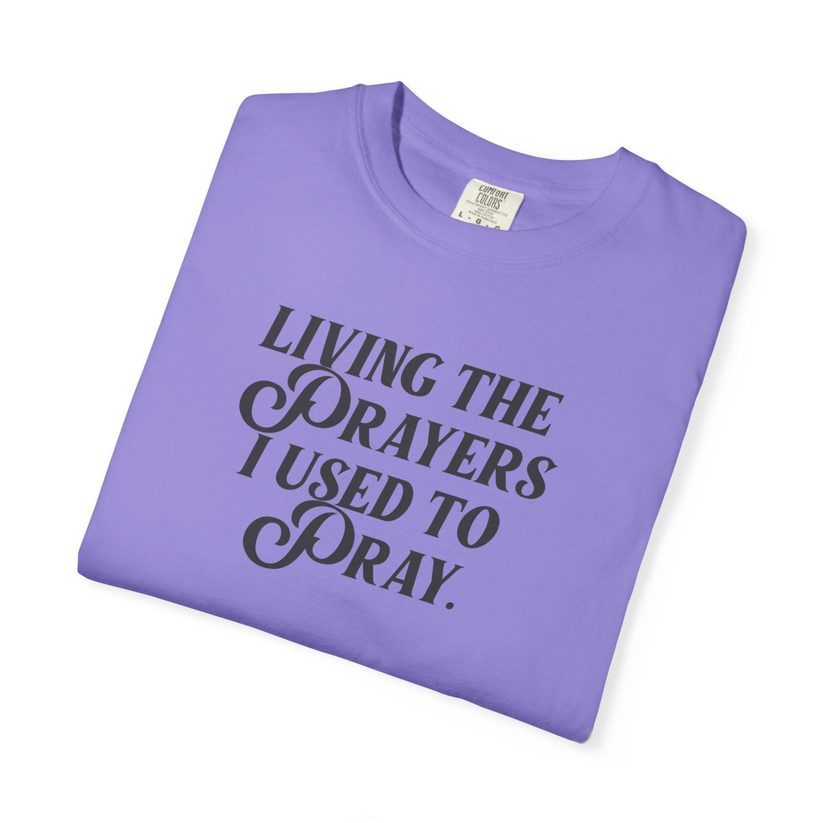 Living the Prayers I Used to Pray - T-Shirt - Comfort Color - Adult