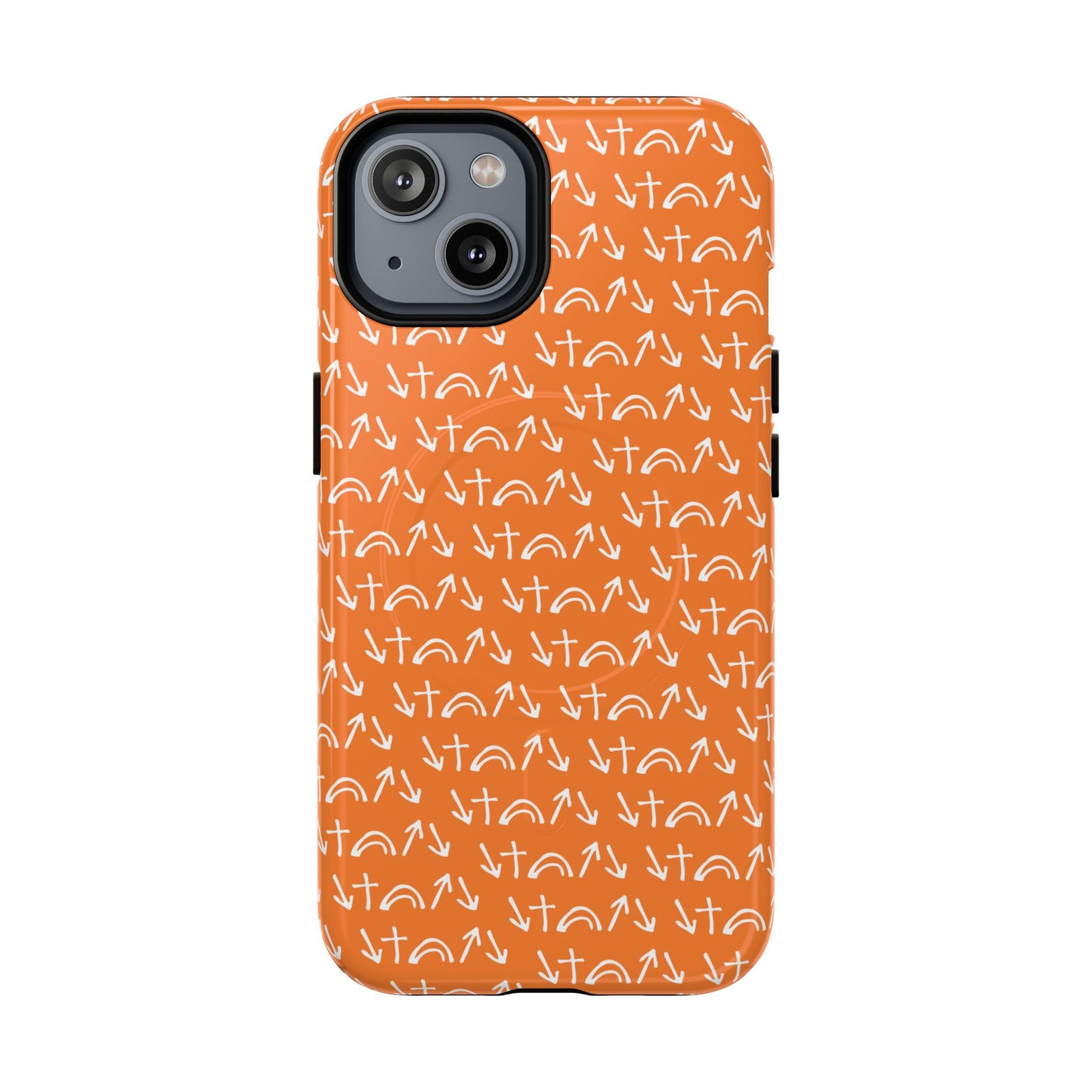 Gospel Symbols iPhone Case - Orange - New iPhone 17 Cases Available!!!